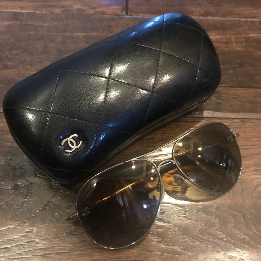 Chanel Aviator Sunglasses
